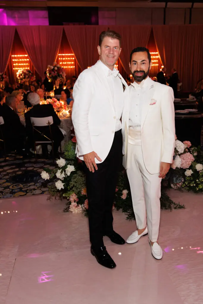 Bill Baldwin & Fady Armanious at the Memorial Hermann gala. (Photo by Katy Anderson)