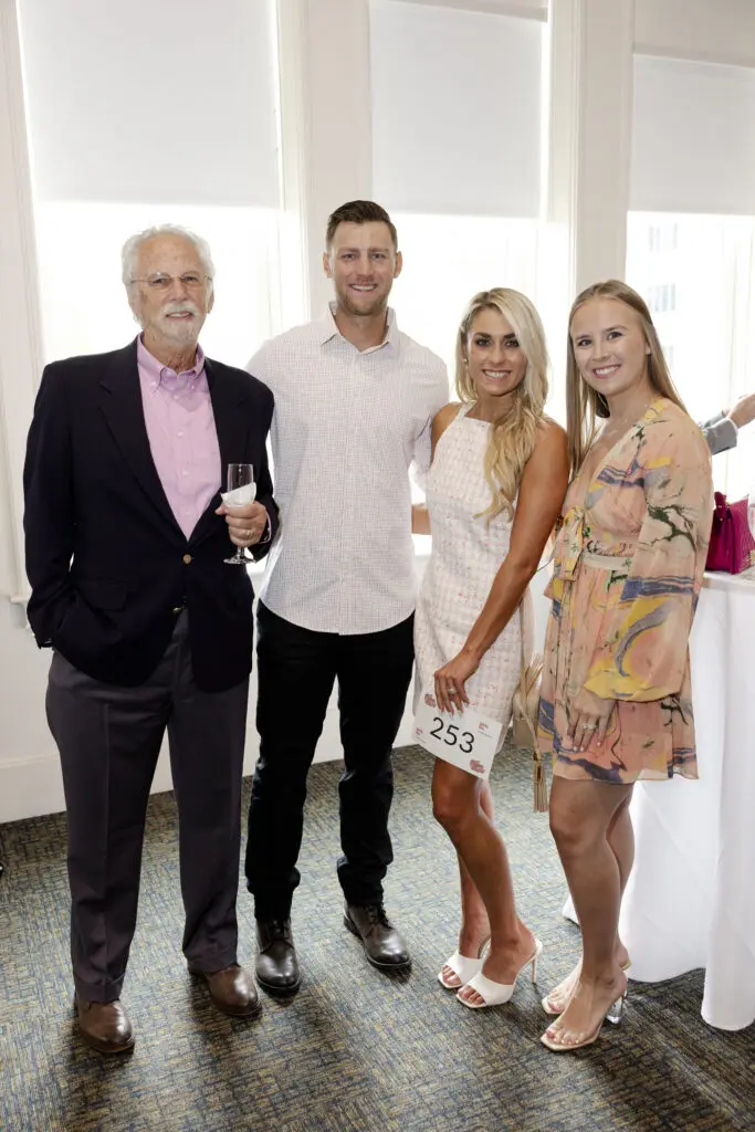 Charles Rogers, Grae & Lindsey Kessinger, Samatha Tucker at Girls Inc. (Photo by Lauren Holub) 