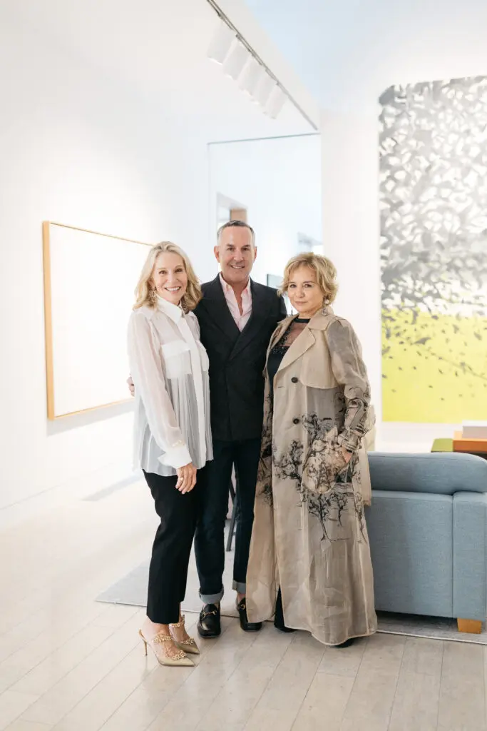 Cindy Rachofsky, Brian Bolke, Alberta Ferretti (Photo by Rebecca Patton-Beckley)