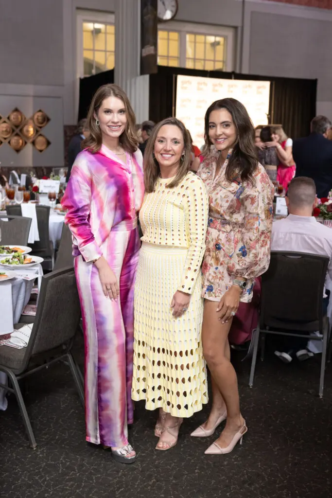 Claire Day, Brittany McDowell, Tami Wall at Girls Inc.(Photo by Wilson Parish)