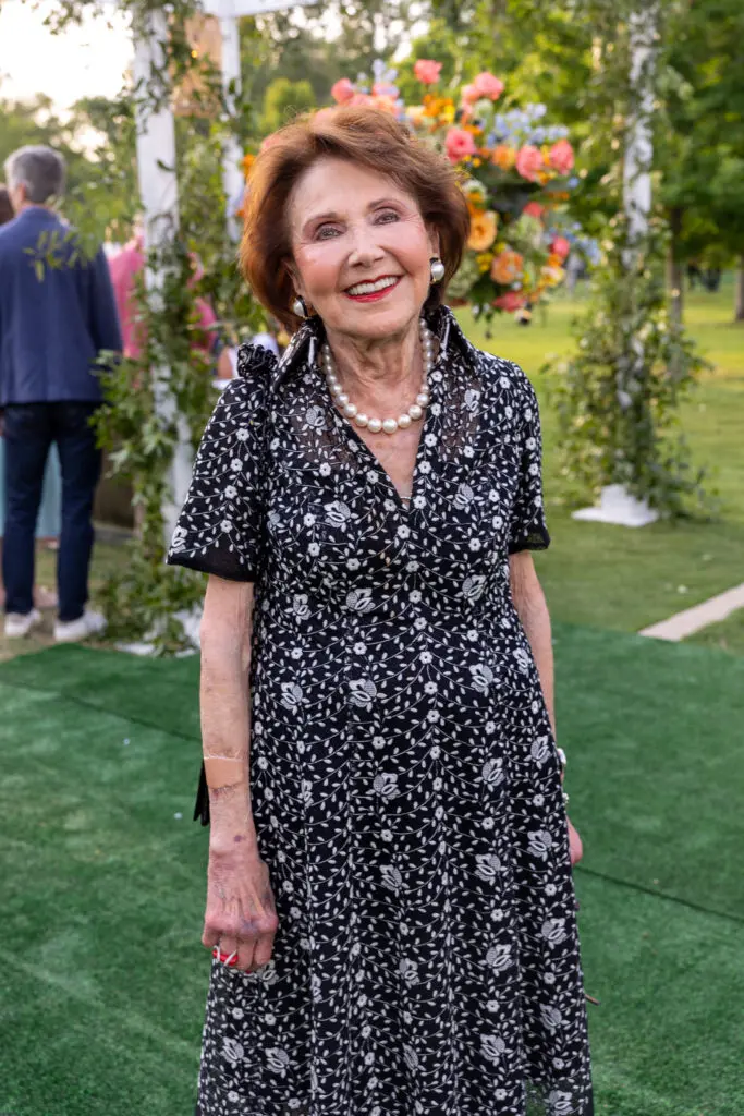 Cyvia Wolff at the Memorial Park Conservancy 100th anniversary dinner. (Photo by Jenny Antill)