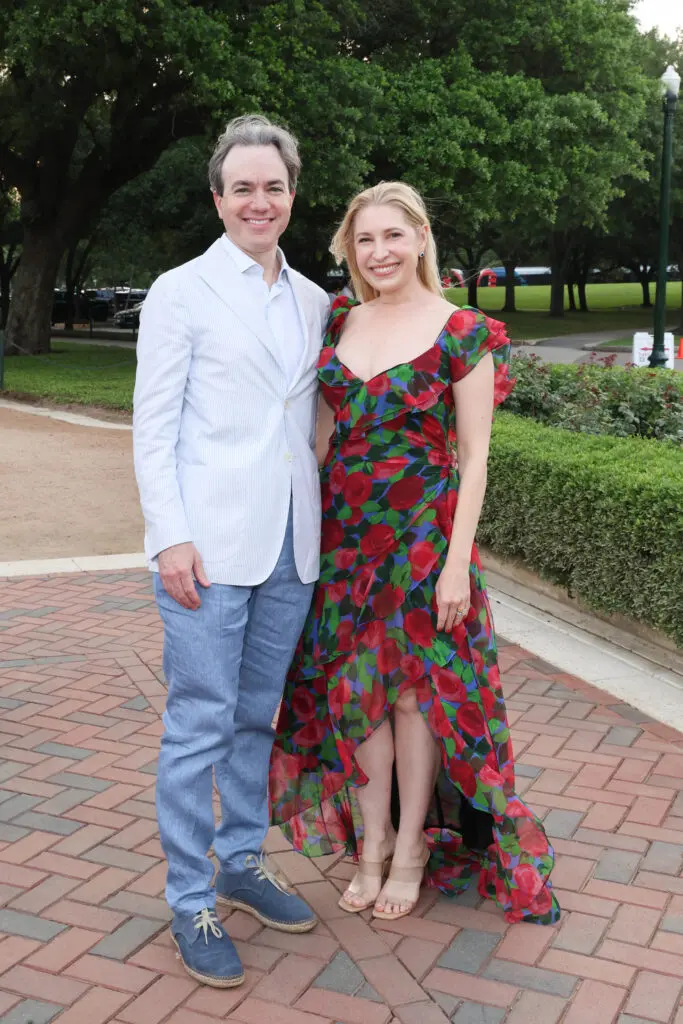 Danny & Isabel David at the Hermann Park Conservancy 'Evening in the Park' (Photo by Priscilla Dickson)