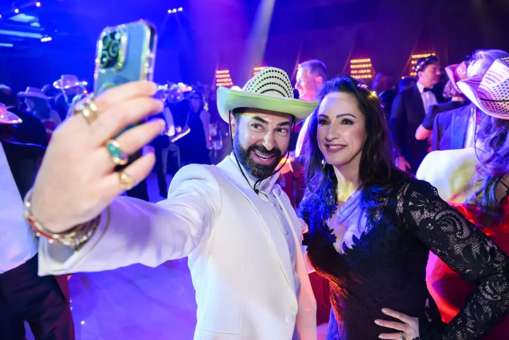 Fady Armanious and Alicia Smith enjoy the 'No Mountain High Enough' themed gala benefitting the Memorial Hermann  Foundation at the Hilton Americas-Houston.(Photo by Michelle Watson)