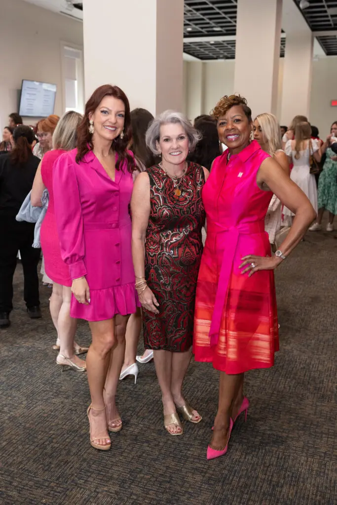 Julia Morales, Twila Carter, Treopia Cannon at Girls Inc.(Photo by Wilson Parish)