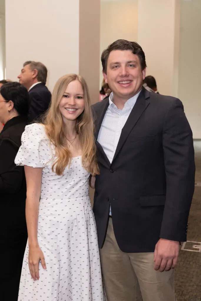 Kelsey & Stuart Cook at Girls Inc. (Photo by Wilson Parish)