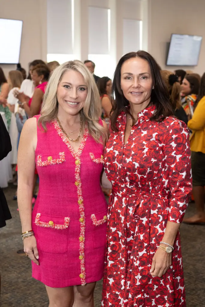 Kristen Collins, Dana Barton at Girls Inc. (Photo by Wilson Parish)