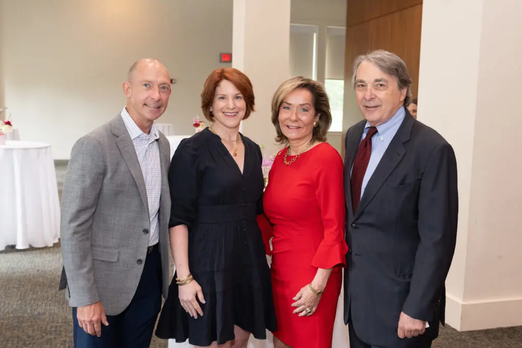 Scott & Stacy Humphries, Melanie Gray & Mark Wawro at Girls Inc. (Photo by Wilson Parish)