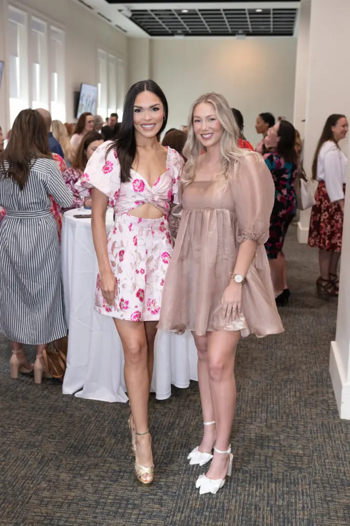Taylor Kessler, Courtney Powell at Girls Inc. (Photo by Wilson Parish)