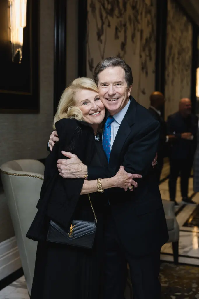 Denise Monteleone, Mac Dunwoody at the MD Anderson Cancer Center 'Living Legend' dinner  (Photo by Johnny Than)
