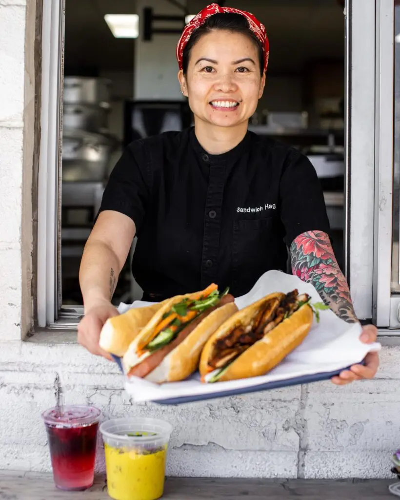 Sandwich Hag ended lunch service in the Cedars on May 18. (Photo by Kathy Tran)