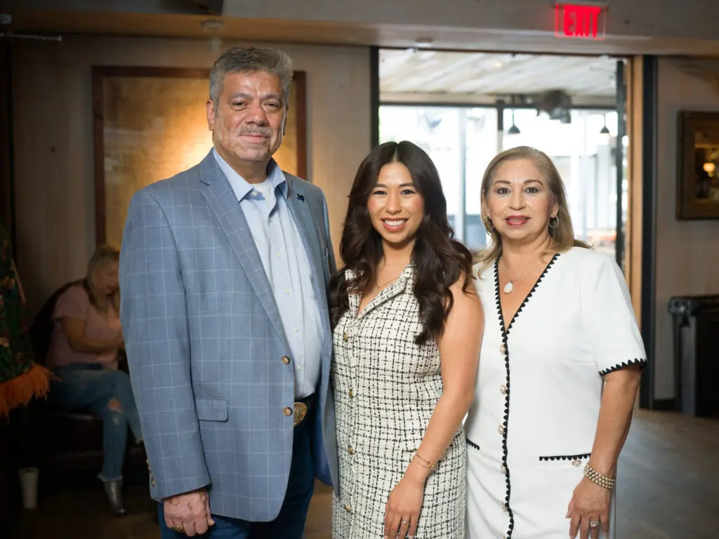 David Deleon, Danielle Deleon, Roxanne Deleon at the 13th annual K9s4COPs 'Unleashed Gala'  (Photo by Daniel Ortiz)