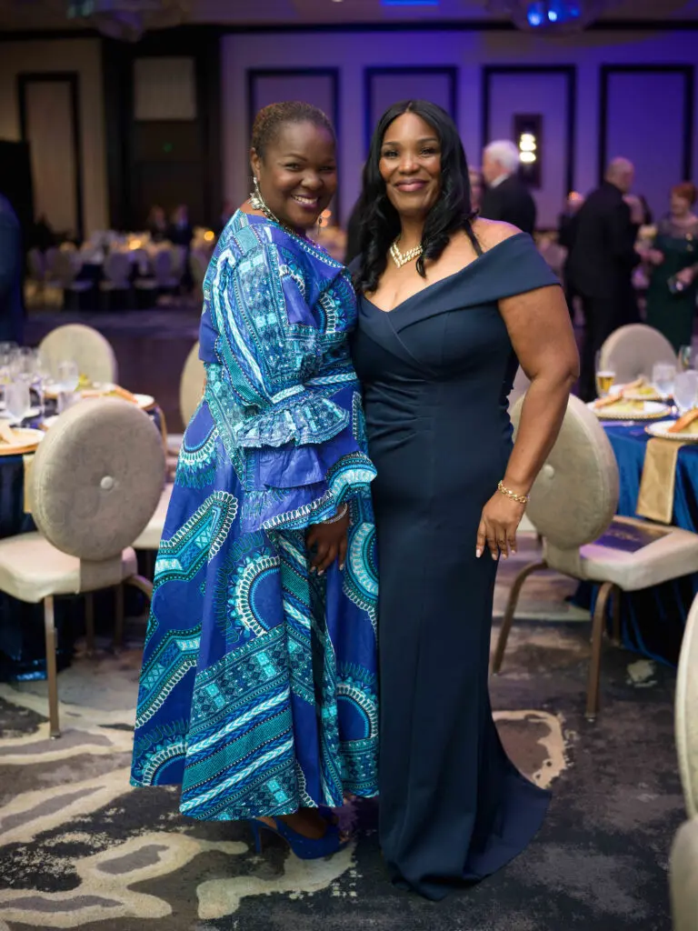 Dr. Debra Wright Hudson, Tamica Ward at the Make-A-Wish gala (Photo by Daniel Ortiz)