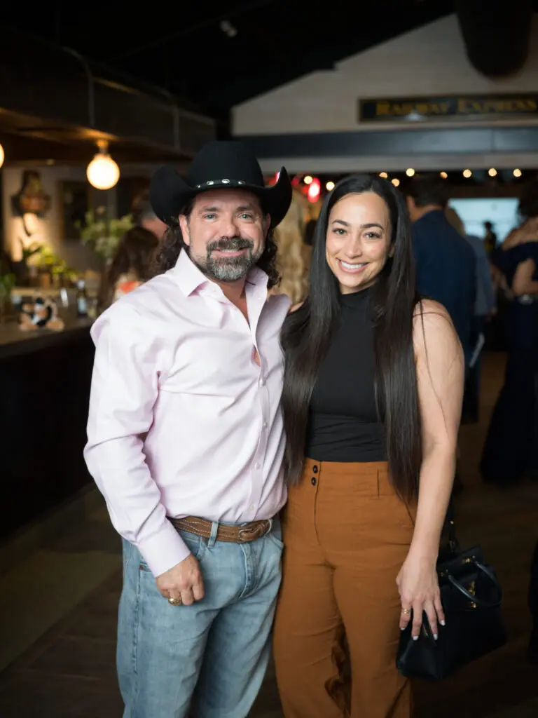 Dr. Manny Sanchez, Alexis Solis at the 13th annual K9s4COPs 'Unleashed Gala' (Photo by Daniel Ortiz)
