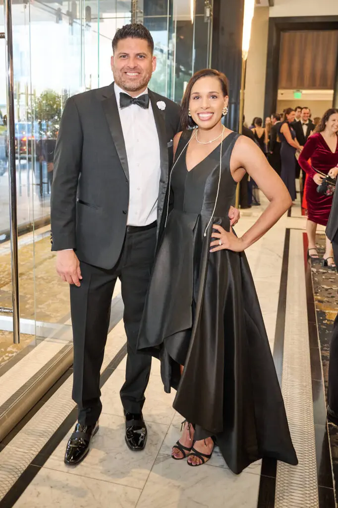 Jason Salas & Lacy Dalcour Salas at the Make-a-Wish gala (Photo by Daniel Ortiz)
