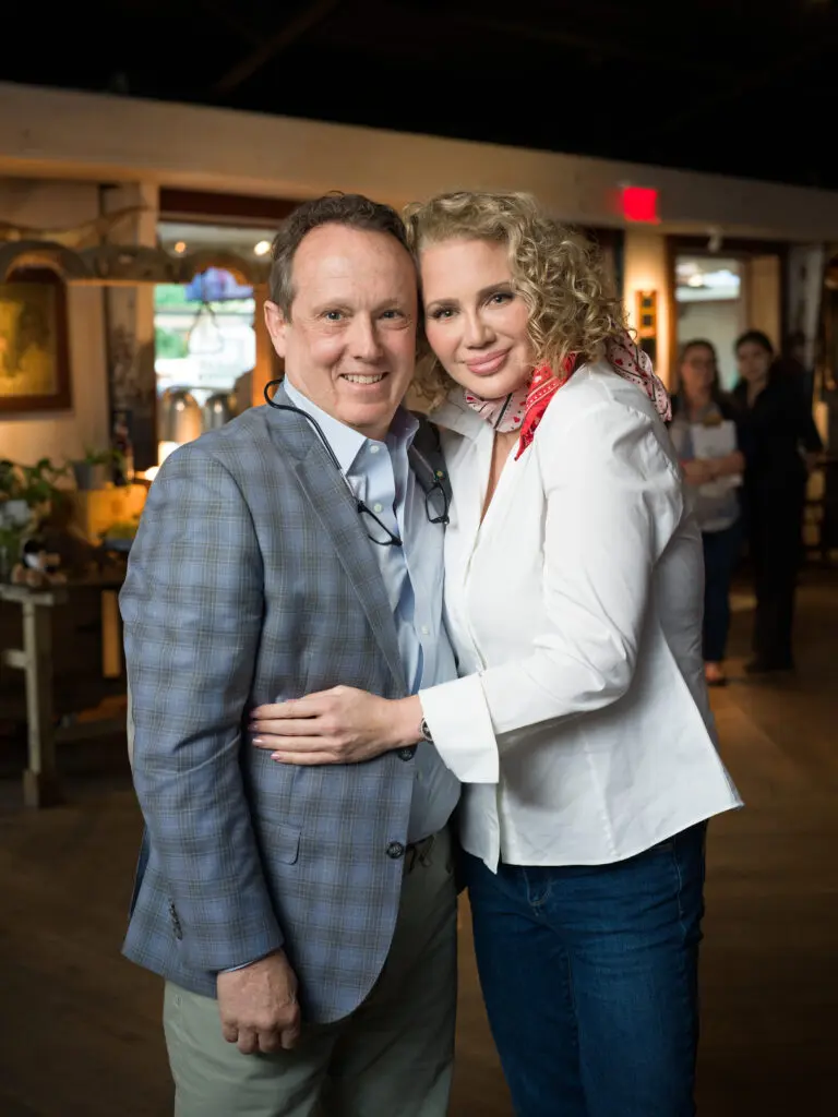 Honoree Franco Valobra, founder Kristi  Hoss Schiller at the 13th annual K9s4COPs 'Unleashed Gala'  (Photo by Daniel Ortiz)