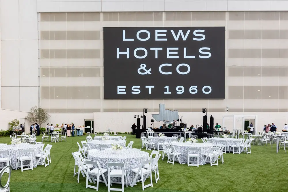 Around four hundred people attended the opening party of Loews Arlington Hotel. (Photo by Clint Brewer)