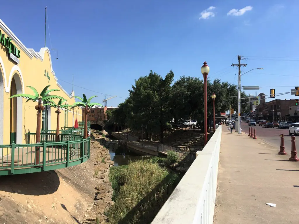 The new Los Vaqueros location will be just around the corner from Exchange Avenue overlooking Marine Creek.