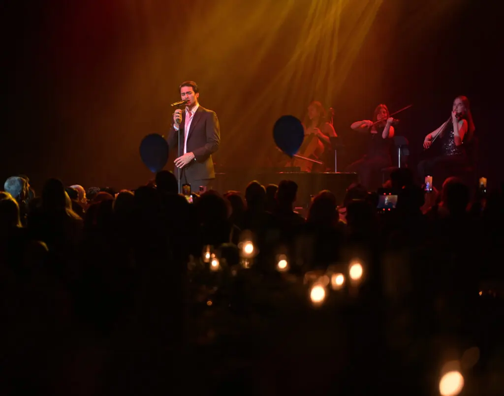 Matteo Bocelli at the University of St. Thomas gala (Photo by Gwen Juarez)