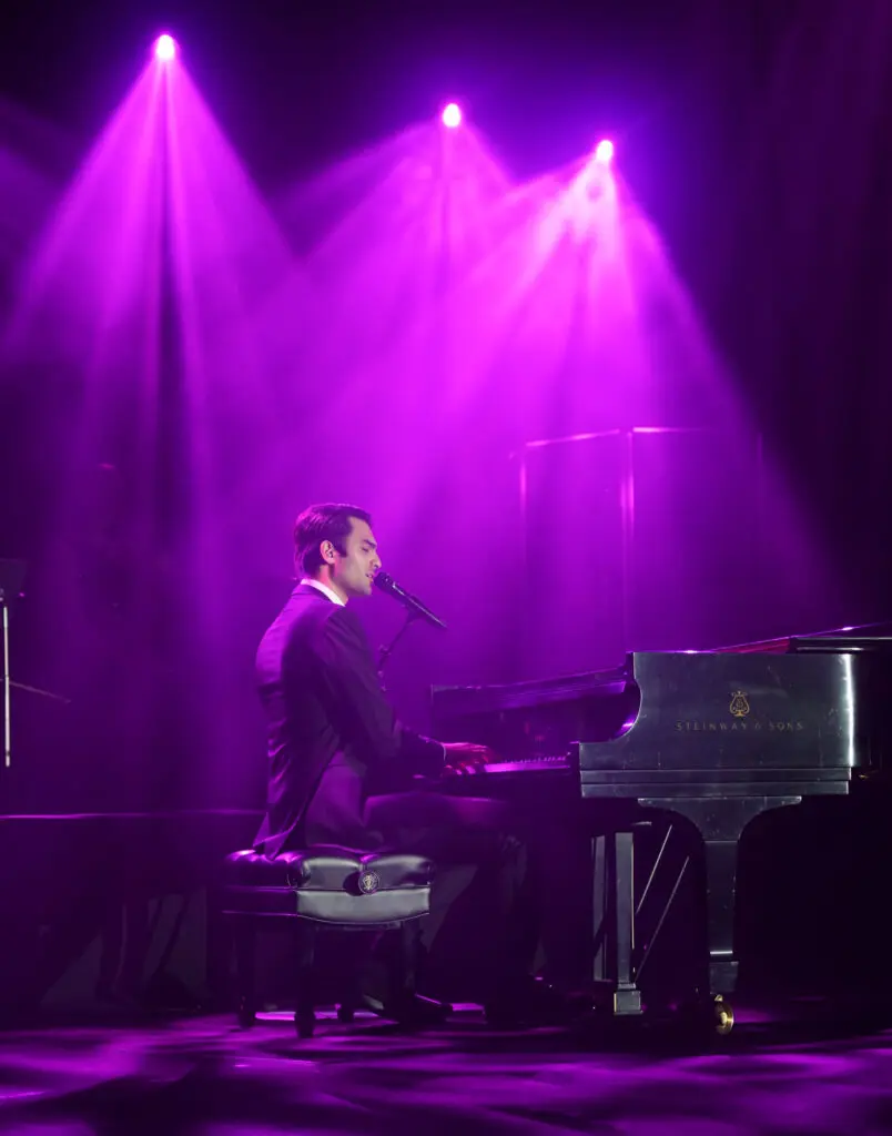 Matteo Bocelli performs at the University of St. Thomas gala. (Photo by Gwen Juarez)