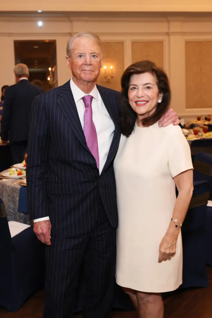J.P. Bryan, Dancie Ware at the Men of Distinction luncheon