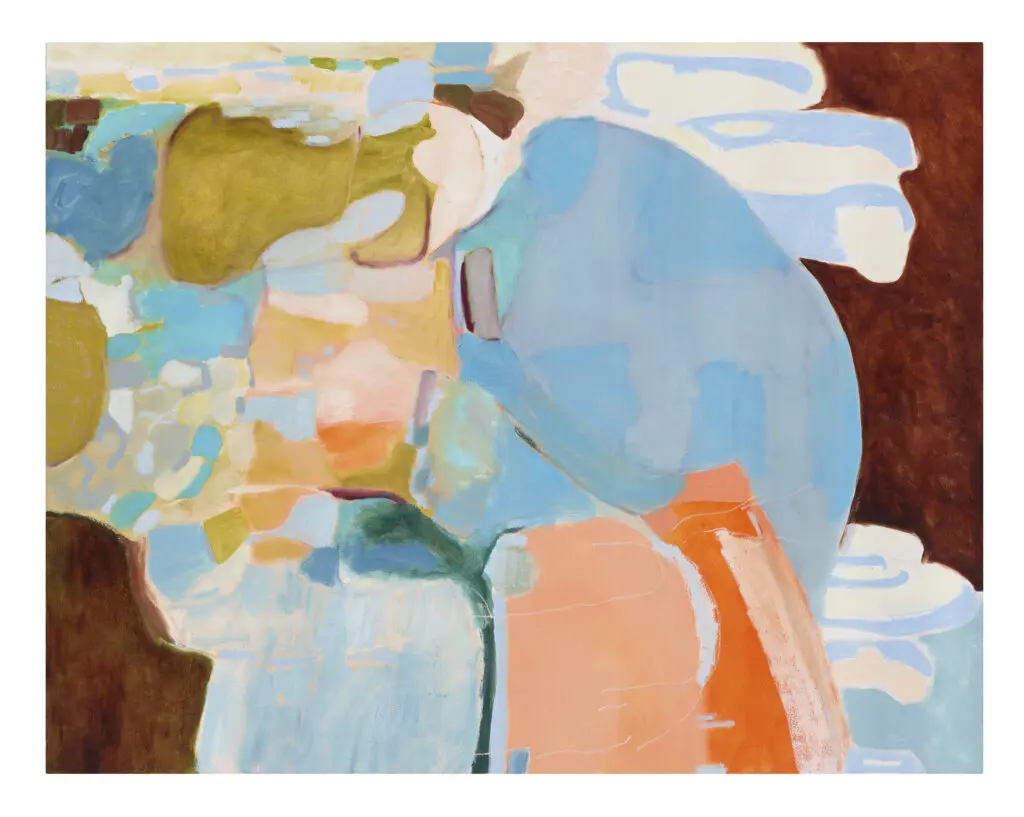 Terrell James's "Mother," 2023. Oil on canvas. (Courtesy Josh Pazda Hiram Butler Gallery)