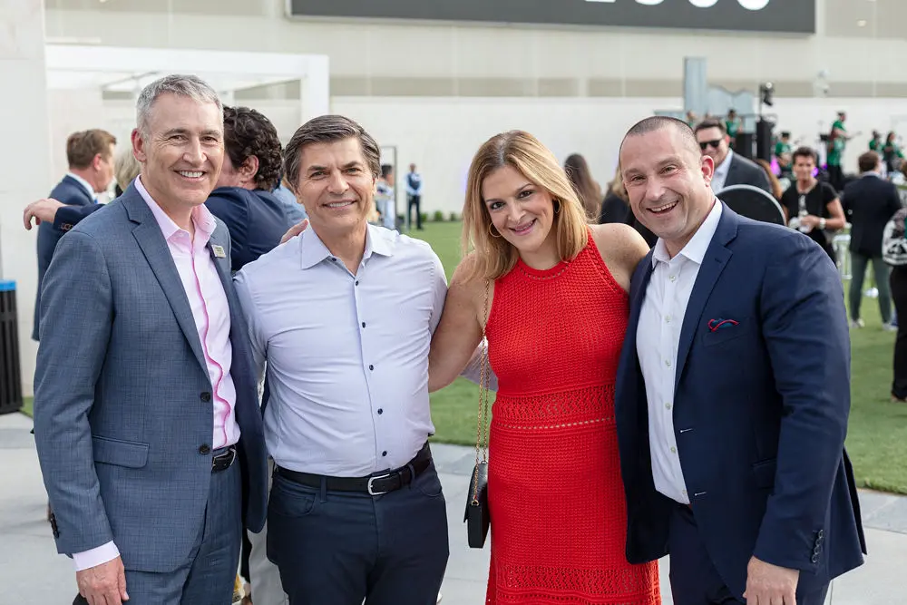 Stephen Cummings, Dave Weidlich, Sarah Murov, Anthony Evangelista (Photo by Clint Brewer)