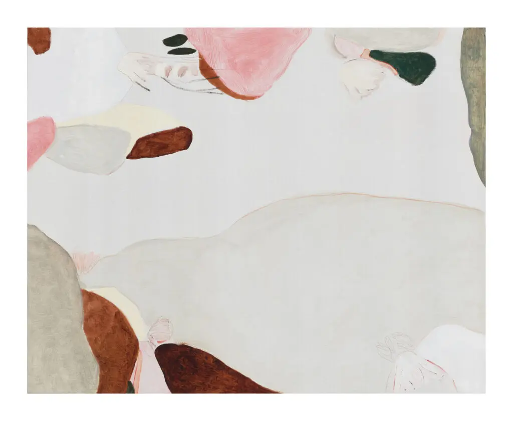 Terrell James's "Tide," 2024. Oil on linen.(Courtesy Josh Pazda Hiram Butler Gallery)