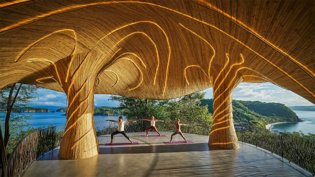 The Four Seasons Resort Peninsula Papagayo, Costa Rica, emphasizes wellness. 