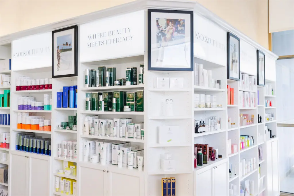 A selection of efficacious products curated by Knockout Beauty. 