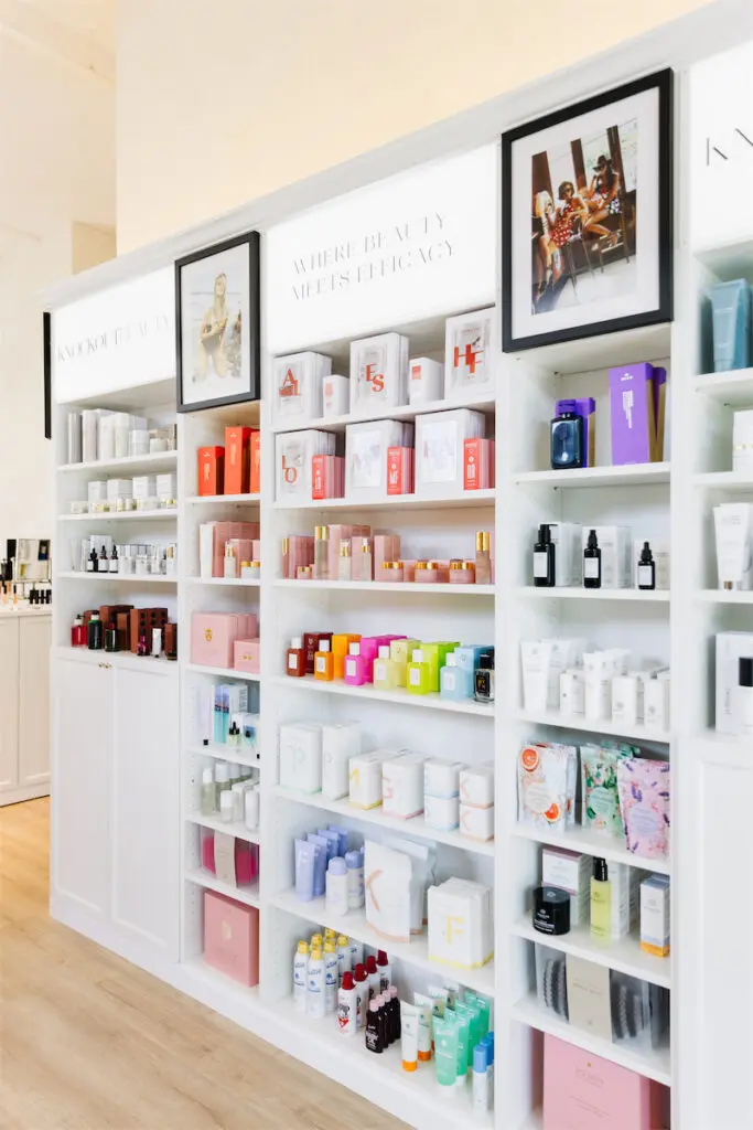 A selection of efficacious skincare products curated by Knockout Beauty. 