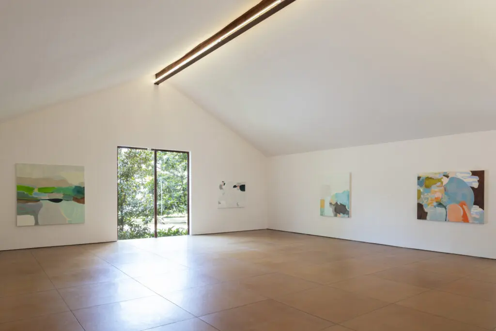 A installation view of "Terrell James: Time and Tides," which will be exhibited through June 29, 2024 at Josh Pazda Hiram Butler Gallery. (Courtesy Josh Pazda Hiram Butler Gallery, Houston)