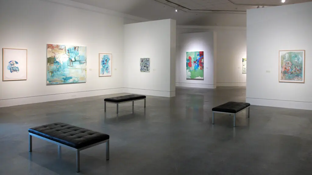 A installation view of "Terrell James: One Eye Sees, the Other Feels," which was exhibited September 16, 2022-May 6, 2023. (Photo by Joe Lett, Jr. Courtesy Mobile Museum of Art)