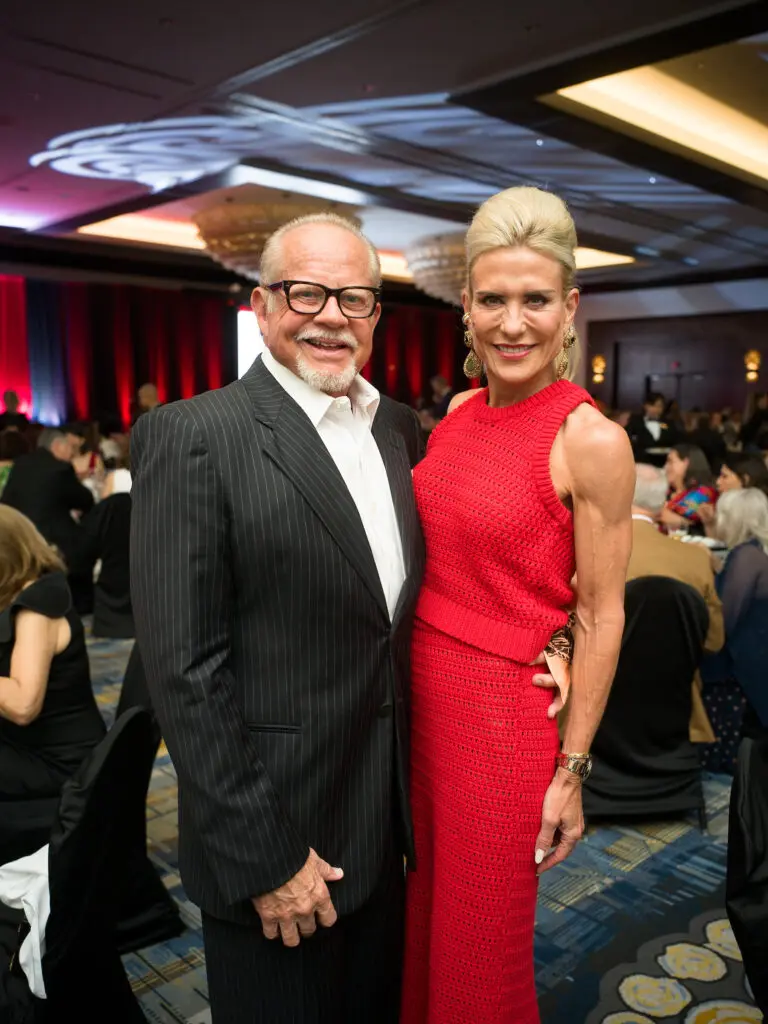 Peter & Catherine Badger at the Children at Risk dinner (Photo by Daniel Ortiz)