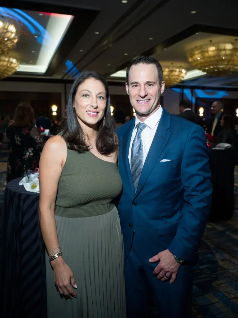 Veronica & Dana Gompers at the Children at Risk dinner (Photo by Daniel Ortiz)