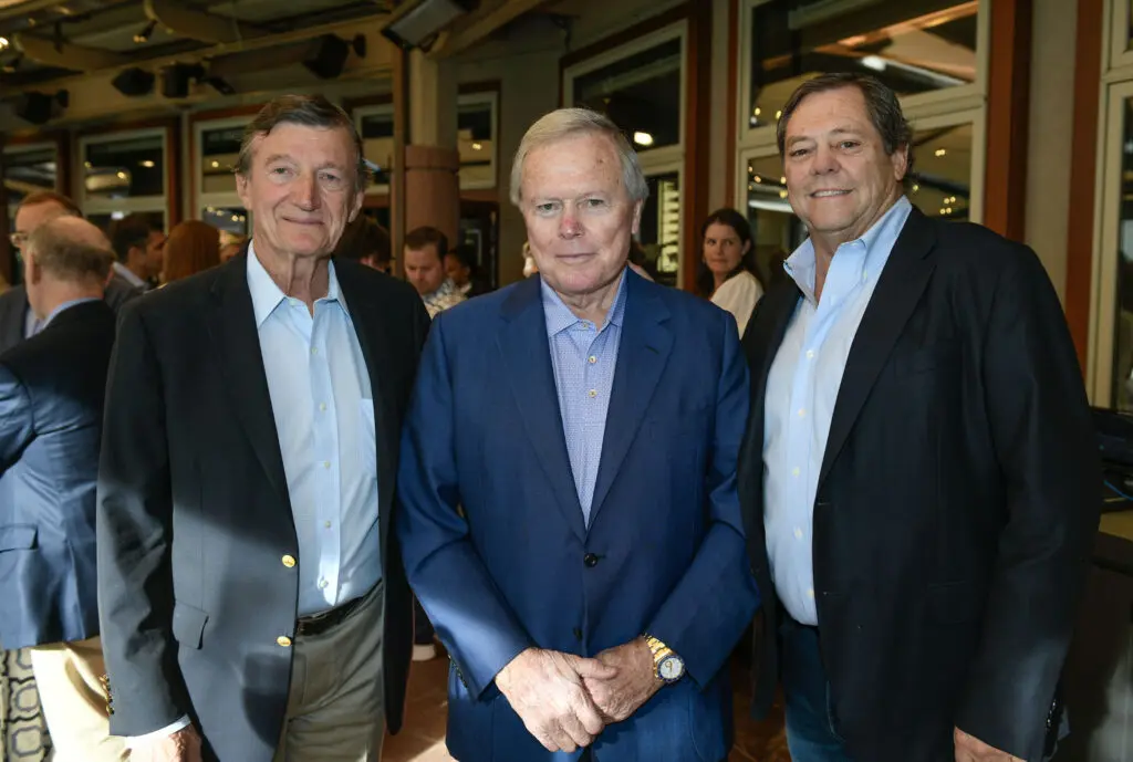 Bill Mayer, Robert Brown, Paul Foster at MD Anderson Cancer Center events in Aspen