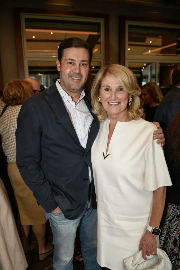 Ernie Cockrell, Denise Monteleone at MD Anderson Cancer Center events in Aspen