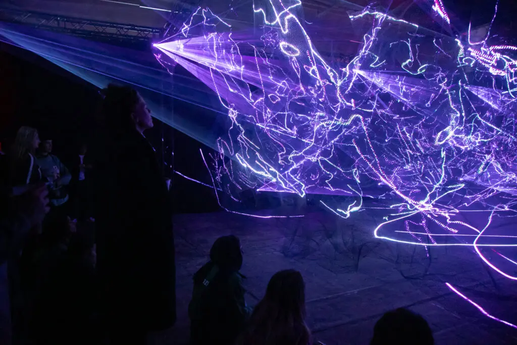 Quiet Ensemble's "Solar Dust" at POST Houston (Photo courtesy of Quiet Ensemble)