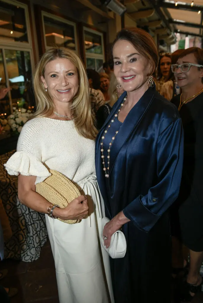 Stephanie Cockrell, Lisa Kopecky at MD Anderson Cancer Center events in Aspen