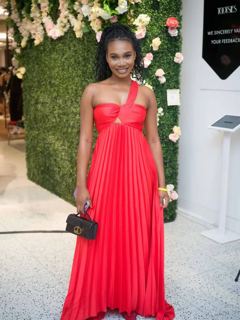 Basilia Akuchie at the Dress for Success Women of Wardrobe event at Tootsies. (Photo by Daniel Ortiz)