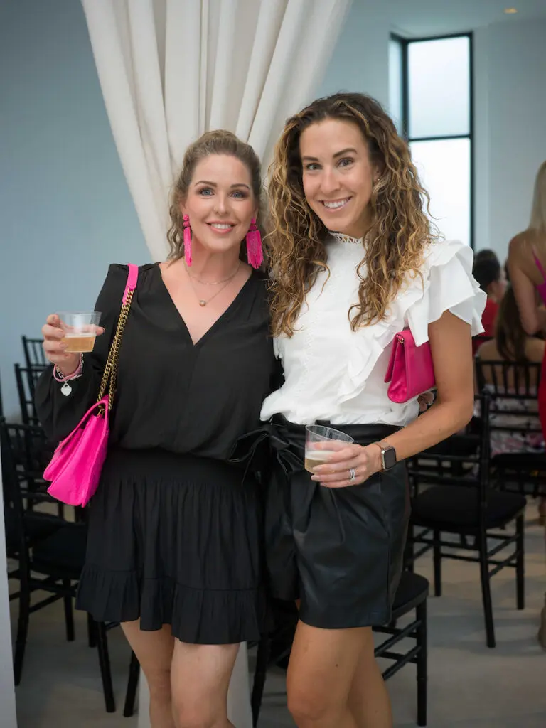 Hillary Graham, Kara Lewis at the Dress for Success Women of Wardrobe event at Tootsies. (Photo by Daniel Ortiz)