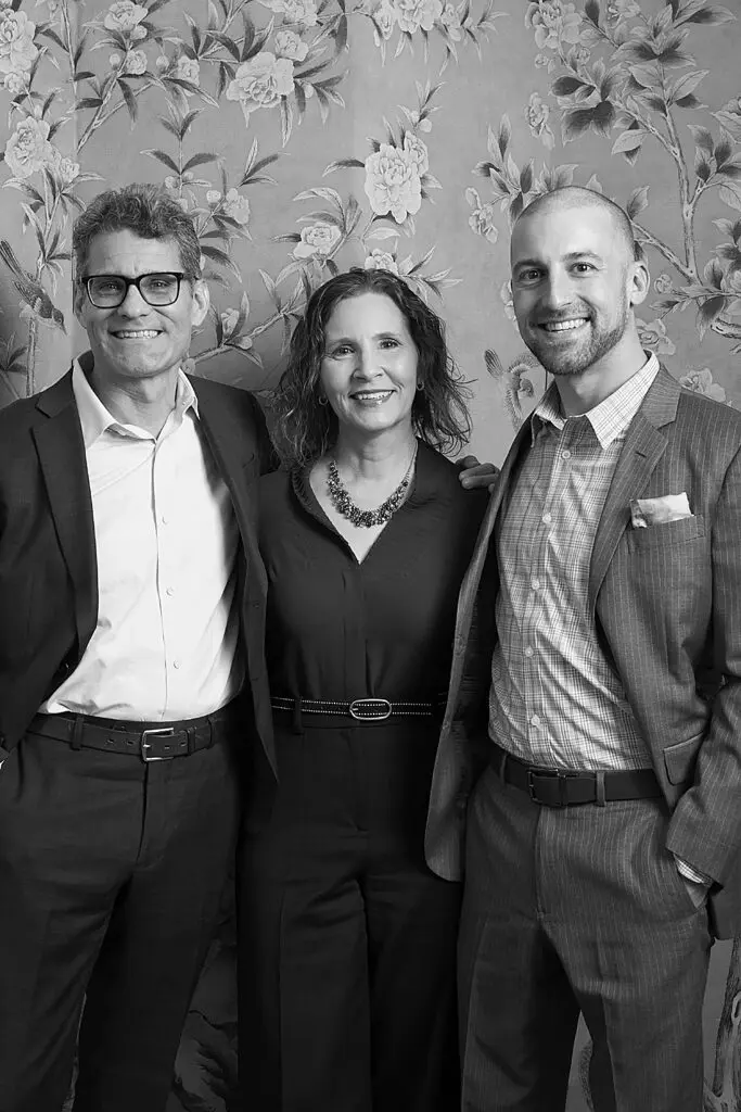 Mike & Jenn Gracie and Zach Shea, 5th and 6th generation of Gracie Wallpaper, Cocktails, Salon Talk and Book Signing Wednesday, October 23 at Laura Lee Clark