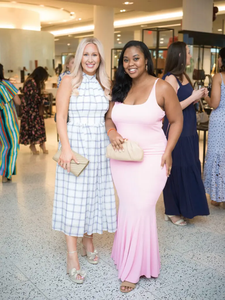 Catherine Sdao, Needum Lekia at the Dress for Success Women of Wardrobe event at Tootsies. (Photo by Daniel Ortiz)