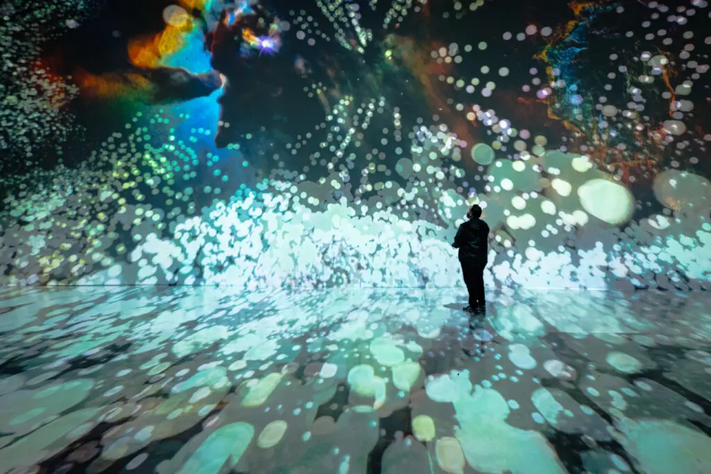 Artechouse Houston's "Beyond the Light" (Photo courtesy Artechouse) 