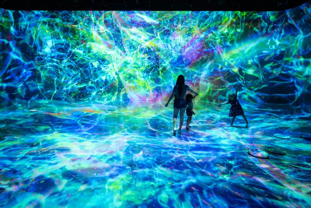 Artechouse Houston's "Beyond the Light" (Photo courtesy Artechouse) 
