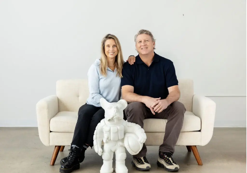 Christy Coltrin and Brad Oldham have been recognized for their fab sculptures and what they add to the local landscape. (Photo by Monika Normand)