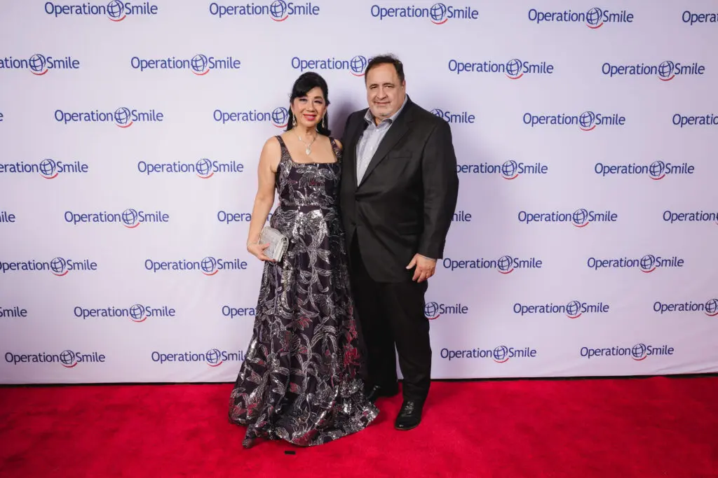 Drs. Alice Mao Brams & Matt Brams at the Operation Smile Gala held at the Royal Sonesta Hotel. (Photo by Johnny Than)