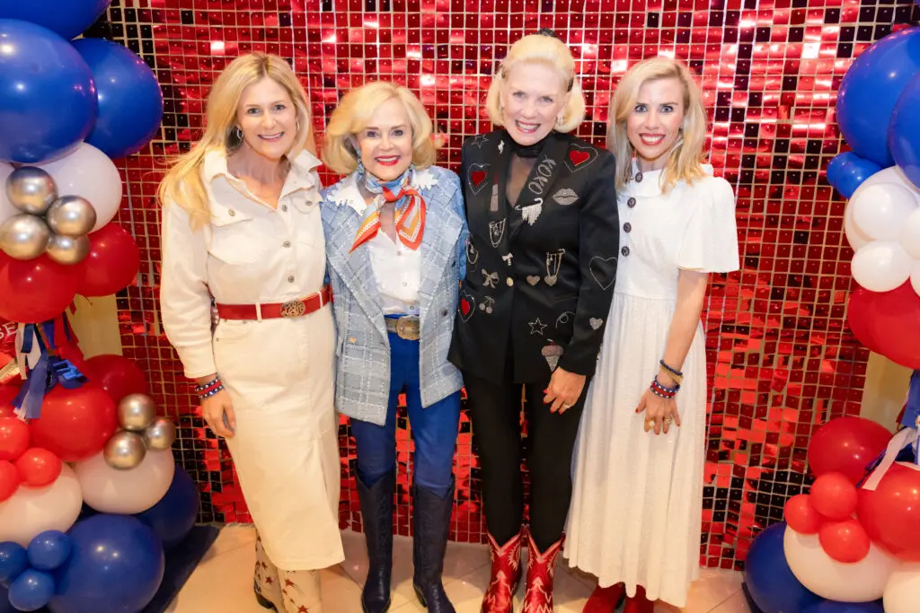 Lorene Agather, Elaine Agather, Molly Reid and Sainty Nelsen. (Photo by Ellman Photography)