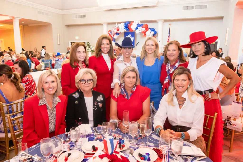 Top: Kit Moncrief, Lisa Troutt, Stacie McDavid, Mayor Mattie Parker, Sherri Patton and Nic Sheridan. Bottom: Macy Hill, Pat Riley, Jessica Pounds and Lisa Lakovitch. (Photo by Ellman Photography)