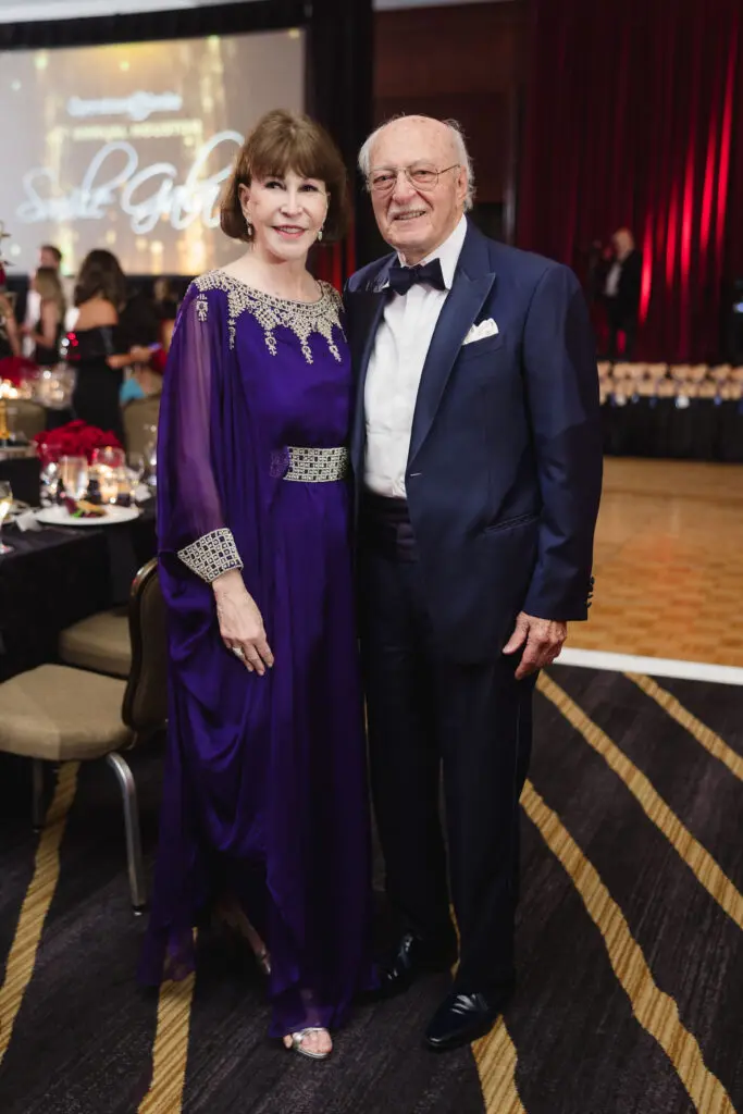 Shelby Hodge & Shafik Rifaat at the Operation Smile Gala held at the Royal Sonesta Hotel. (Photo by Johnny Than)