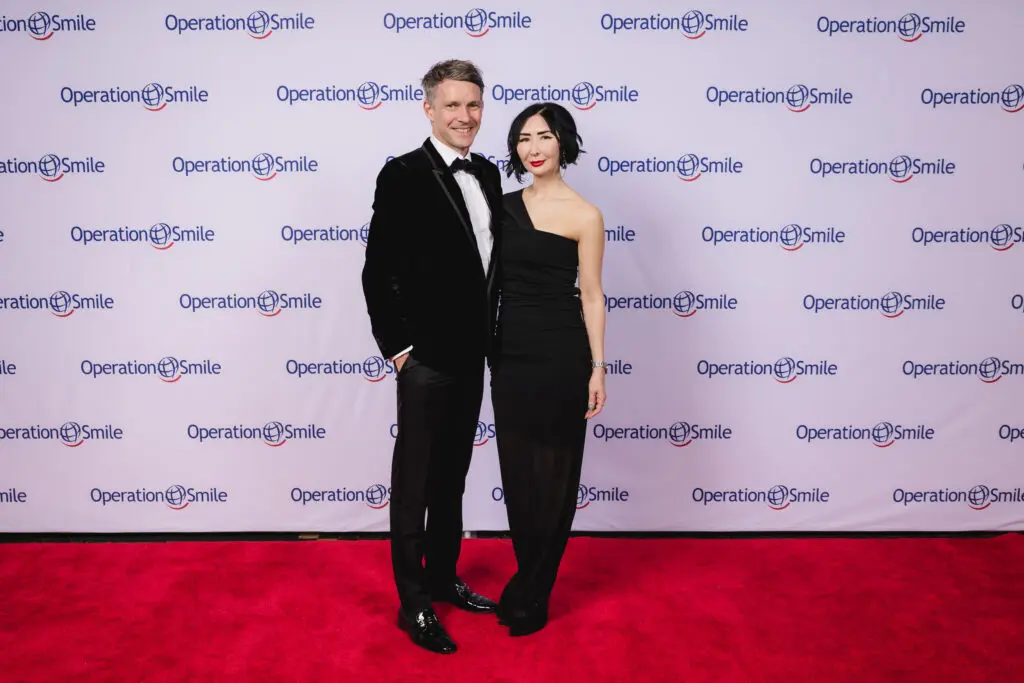 Co-chairs Sverre & Carrie Brandsberg-Dahl at the Operation Smile Gala held at the Royal Sonesta Hotel. (Photo by Johnny Than)